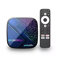 HAKO Pro Google Certified Android 11 TV Box – 4 GB RAM, 64 GB